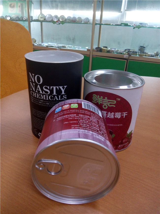 Paper Composite Containers Packaging Cans , Composite Shipping