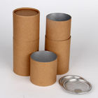 Custom EOE Seal Lids Composite Paper Can Seed Packaging No Printing