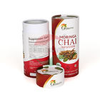 Dries Food Tea Coffee Cosmetic Paper Tube Packaging Pantone Round Box