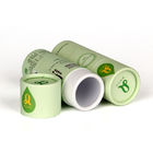 Luxury Customized Foil Coating Kraft Paper Tube Packaging Box With CMYK Pantone Printing
