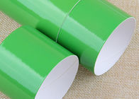 Purple Matt Varnishing Paper Cans Packaging / Cardboard Paper Tube ISO9001