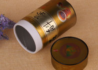 Eco Custom Size Cylinder Paper Box , Round Cardboard Tube Gift Packaging