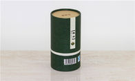 Food Grade Paper Tube Chocolate Packaging , Embossing Printing round canister