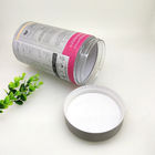 Protein Powder Eco - Friendly Airtight Plastic Jar / Cardboard Cylinder Tubes