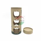 Special Design Paper Tube Packaging With Window / Cardboard Paper Packaging