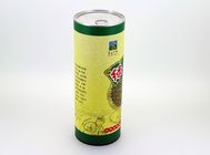 CMYK 4 color offset printing Paper Composite Cans For Baby Foods , Easy Open Lid