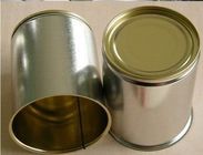 Eco friendly Round Food Black Aluminum Can Bottom Easy Open Can Covers