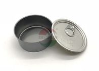 Mini Hemp Packaging 100ml Easy Open Ring Pull Tin Can / Metal Tins With Lids