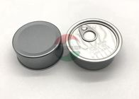 Mini Hemp Packaging 100ml Easy Open Ring Pull Tin Can / Metal Tins With Lids