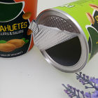 Easy Open Kraft Paper Cans For Peanut / Cashew Nuts / Pistachios