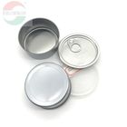 Mini Weed Tin Plate Cans Diameter 65mm By Height 30mm 2 Piece Type
