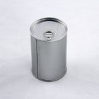 Round empty printed milk powder tinplate food can with easy open lid