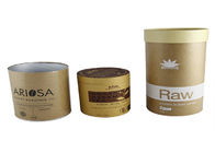 Customised CMYK Paper Tube Packaging ISO9001 For Cosmetic Packaging