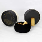 Elegant Mini Black Kraft Paper Tube Cans Packaging for Cosmetic