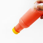 Transparent Beverage Plastic Juice Bottle 250ml with Screw Cover