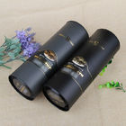 Empty Cylinder Paper Tube Box For Wine Bottles Packaging With Metal Lid