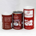 Eco-friendly Water-proof Cylindrical Paper Tube Packaging for Baking Powder , Nutrition Powder