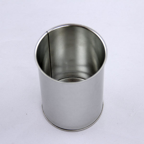 Novelty food grade tin Plate cans milk / coffee / tea tin containers