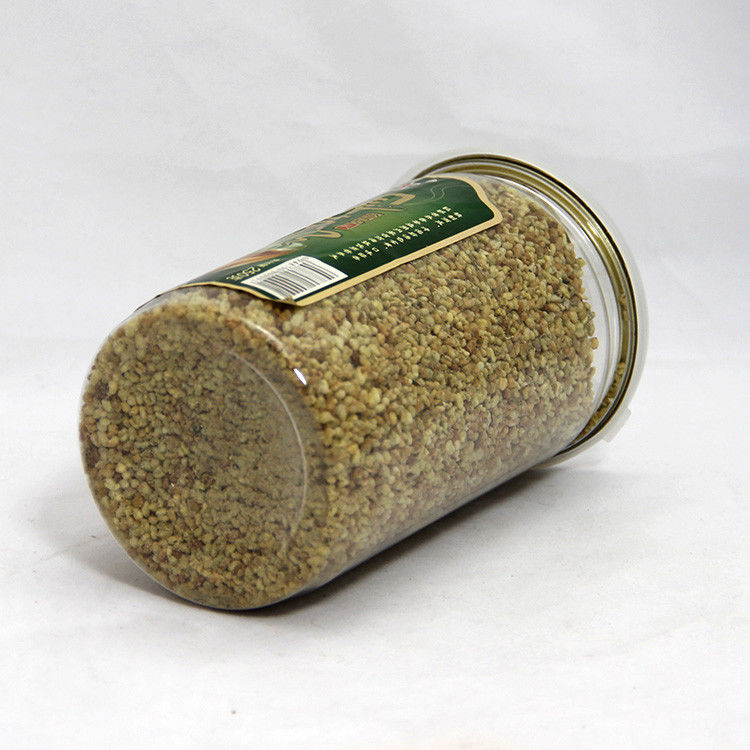 500ml Food Grade Clear Pet Jars / Plastic PET pop can Bottle For Wheat Packagig