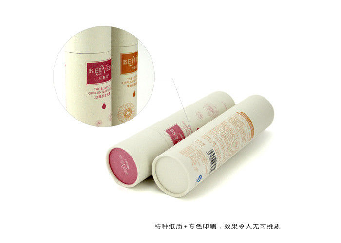 Eco Friendly Recycled Woodfree Printing Paper Tube Packaging Food Grade