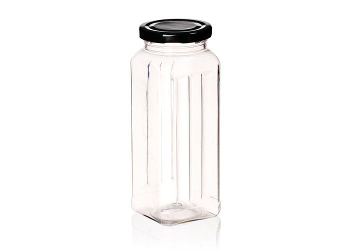 Special Clear Plastic Packaging Tubes , Airtight Food Grade Cylinder Container