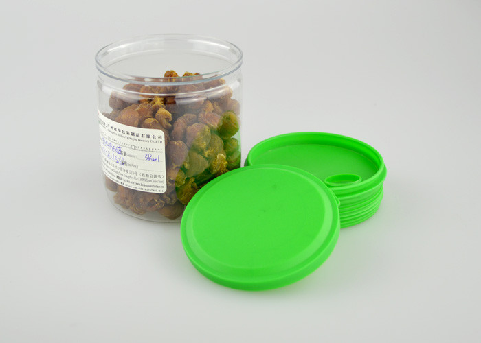 Color PET Easy Open Lid Clear Pet Jars Food Grade Package Container
