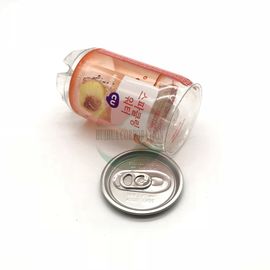 Customized Label 345ml Empty Easy Open Beverage Cans For Soft Drink