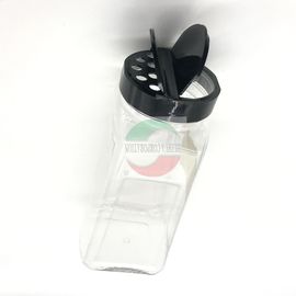 Transparent Black Cap Big Jar  Type 1000ml Bath Salt Jar Plastic Packaging