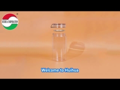 Clear PET Cans Sealed Plastic Jar