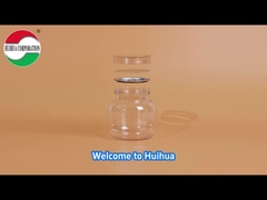 PET Plastic Bottle with screw lip