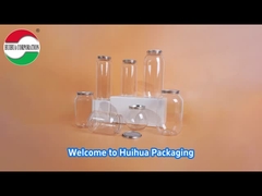 PET Plastic Bottle With Press Lid