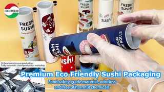 sushi paper tube