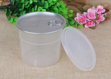 Thick PP Tube Packaging Saving Clear Pet Jars Easy Open 450ml Capacity