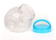 Transparent Food Grade Clear Pet Jars Plastic Screw Cap Waterproof