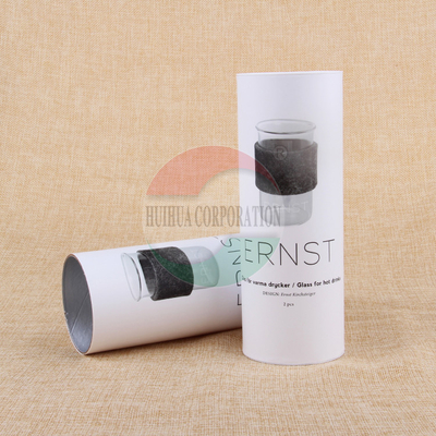 Biodegradable Candle Jar Bottle Packaging Cardboard Can Cylinder Paper Tube