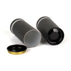 Cylindrical Cardboard Paper Composite Cans With Metal Lid , Recyclable Material