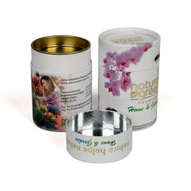 Carboard Tube Round Cylinder Gift Packaging Box Paper Tube With Push Up Lid