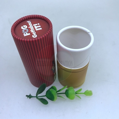 FDA Food Grade Paper Cans Packaging Paw Cream Kraft Twist Up Lipstick Balm Paper Tube