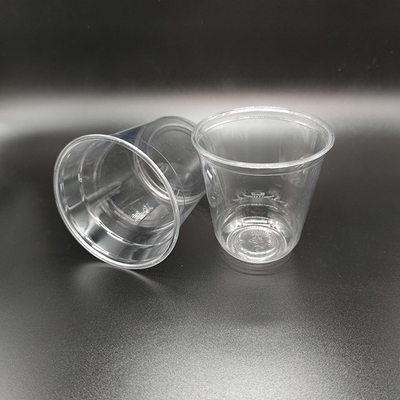 Disposable Clear PET Cold Drinking Beverage Cups Bubble Tea Cups