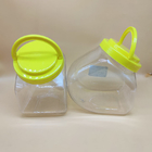 Big 1150ML Clear Pet Jars Food Snack Oatmeal Biscuits Preserve Storage Jar With Handle
