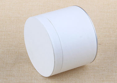 Aluminum Bottom Composite Cans Round Cardboard Tubes For Food Packaging Biodegradable