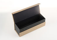 Magnetic Closure Lamination Recycled Paper Packaging Gift Boxes For Glass Wine