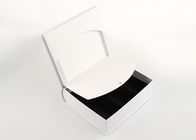 Custom Packaging Recycled Paper Gift Boxes White Book Shaped Gift Box Packaging