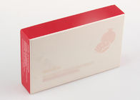 Elegant Rectangle Paper Flip Boxes Cardboard Tube Packaging CMYK / Pantone Color
