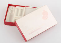 Elegant Rectangle Paper Flip Boxes Cardboard Tube Packaging CMYK / Pantone Color