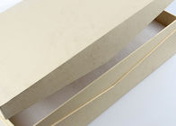 Recycled Beige Recycled Paper Gift Boxes Notebook Set Packaging Gift Boxes