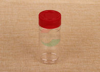 SGS FDA Empty Plastic PET Can With Screw Cap For Salt / Spices And Food