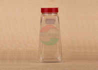 Customized Size Recyclable PET Clear Pet Jars Spice Plastic Can With Screw Cap