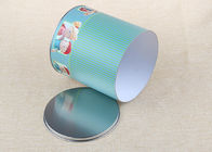 Recyclable Food Aluminum Foil Liners Cylinder Paper Composite Cans