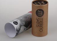 Round Shape Kraft Paper Tube Box Gift Box Packaging For T-Shirt / Tea / Coffee